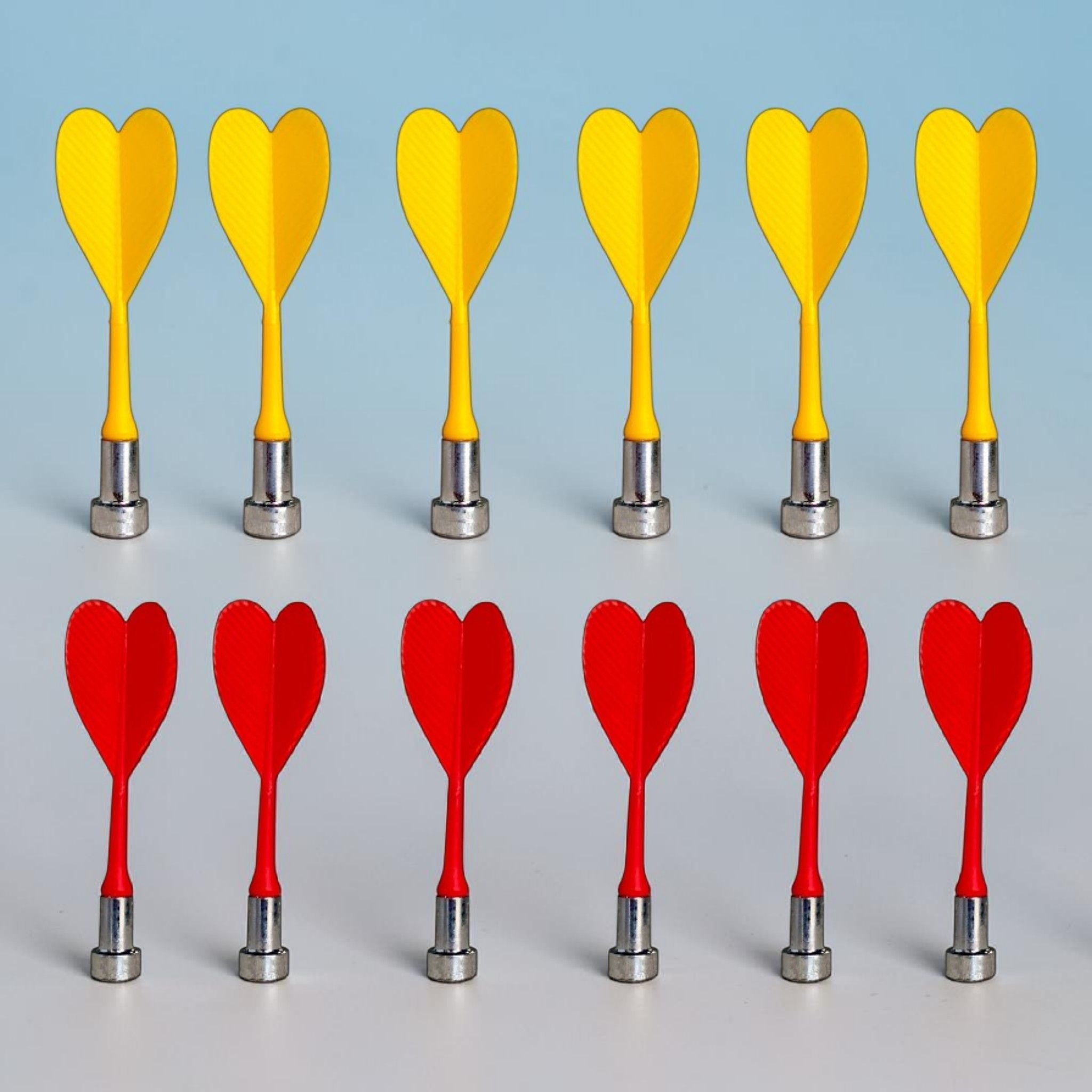 12 Magnetic Darts For Magnetic Dart Game 8 cm Dart Board-image-12