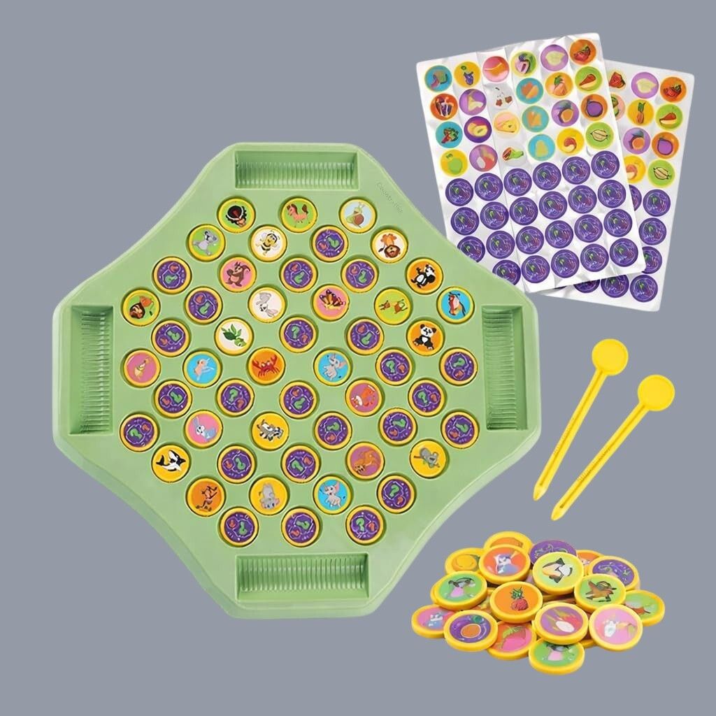 Flipping Chess Memory Match Game Montessori Brain Development Toy Kids Fun-AA-17 3 cm Dart Board-image-41