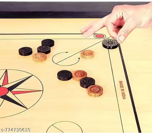 33 Inch Premium Wooden Carrom Board for Indoor Games 5 cm Carrom Board-image-18