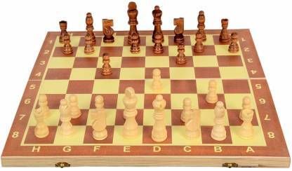 ananya toys Folding Chess 15 Inches Handcrafted Wooden Chess Set 12 inch Board Game 4 cm Chess Board-picture-10