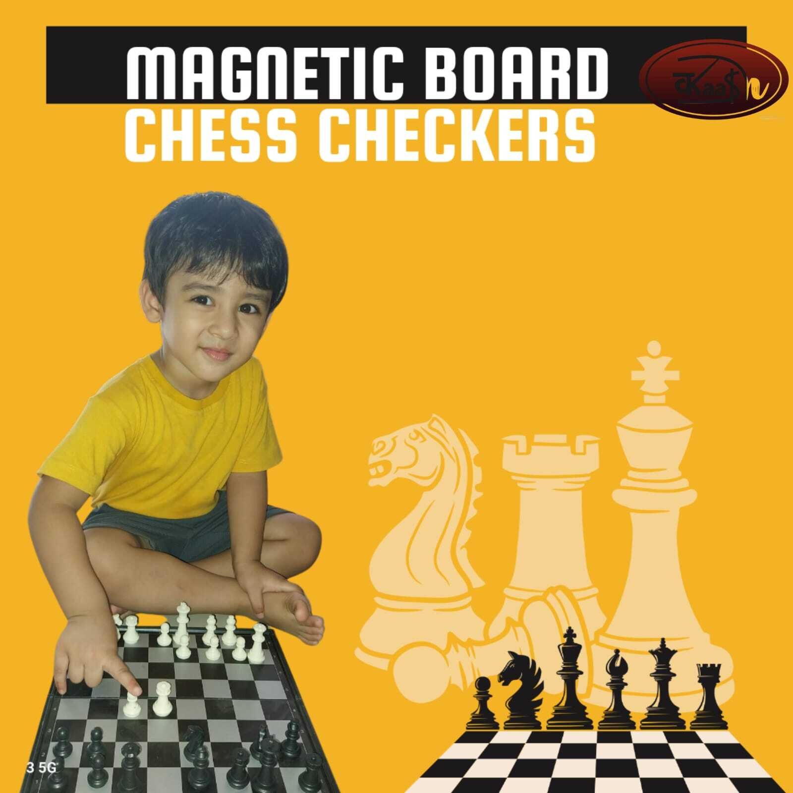 Chess Set with Folding Chessboard Game Practice and Play Toys for Kids / Adults 25 cm Chess Board-image-26