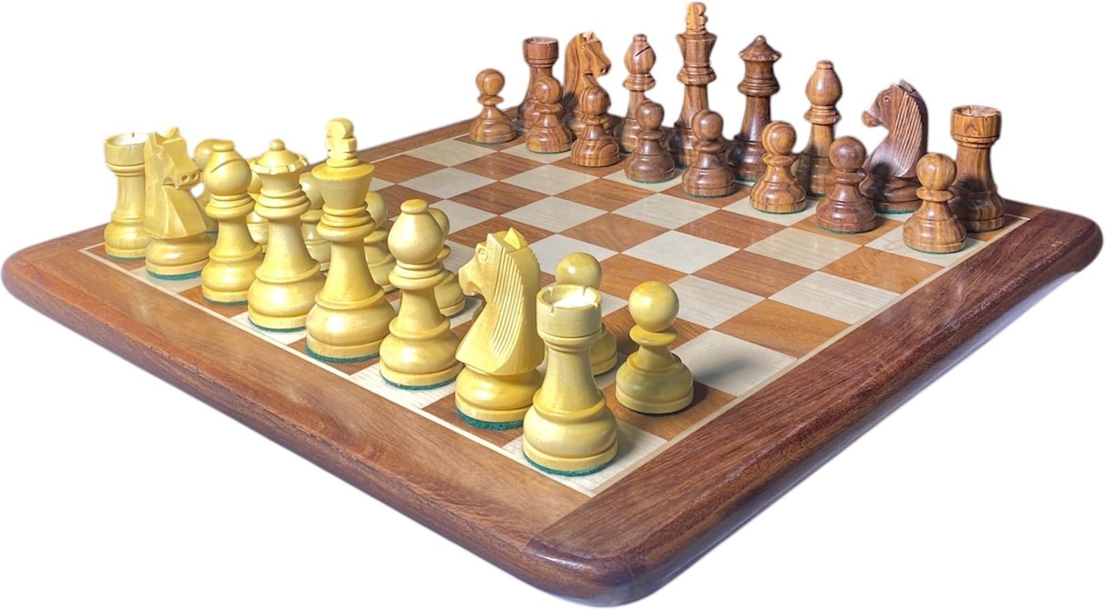 boss handicrafts 3.5 Staunton Down head 45 cm Chess Board-picture-36