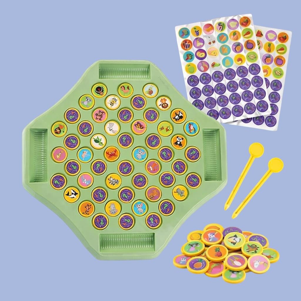 yavrixz enterprise Flipping Chess Memory Match Game Montessori Brain Development Toy Kids Fun-AA-39 3 cm Dart Board-picture-37