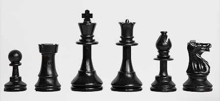 Set of 32 Plastic Chess Pieces Board Game Accessories Board Game 3 cm Chess Board-image-13