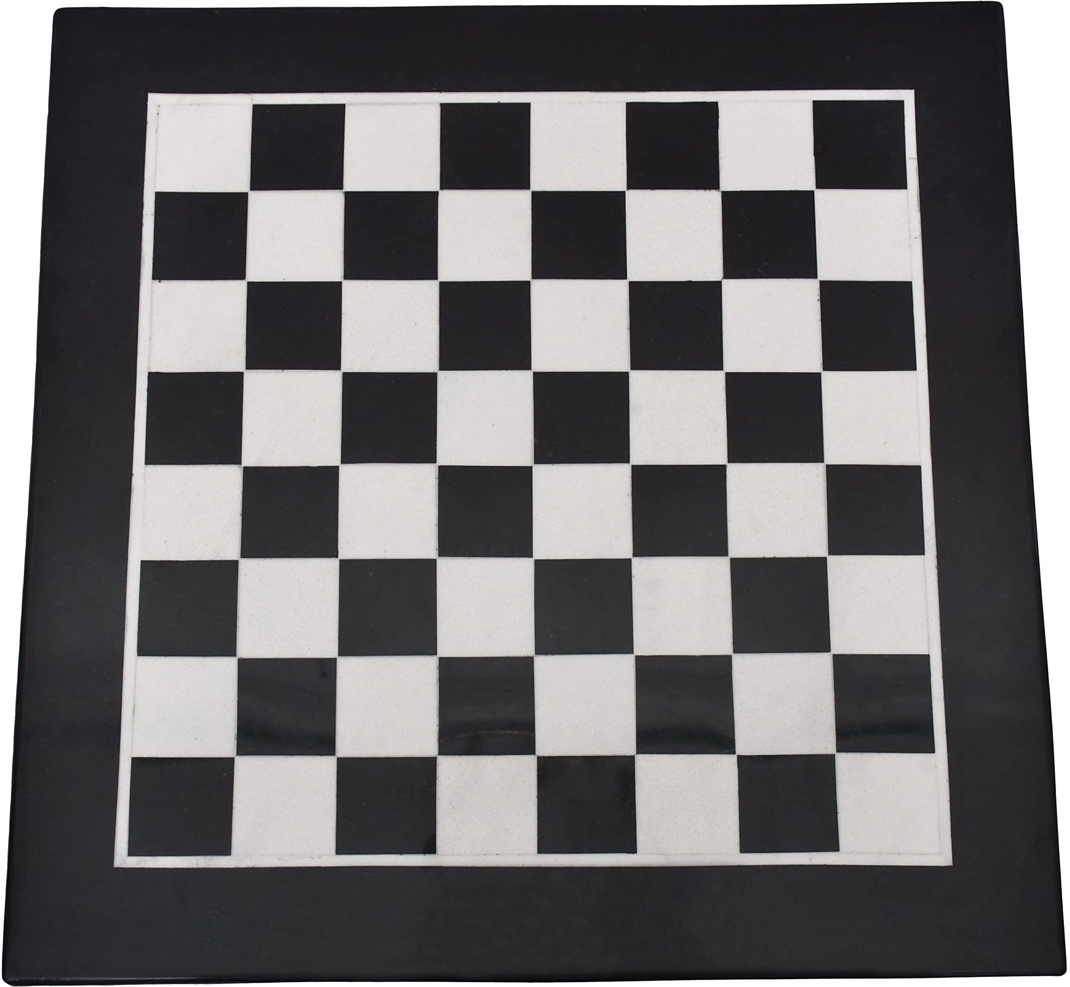 aargkraft 15x15 Black Marble Chess Board (Without Pieces) 2 cm Chess Board-picture-21