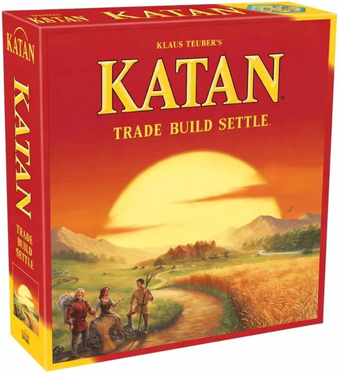 nitya Catan Board Game | Trade, Build, Settle Ages 10+, 3–4 Players 5 cm Archery Board-picture-27