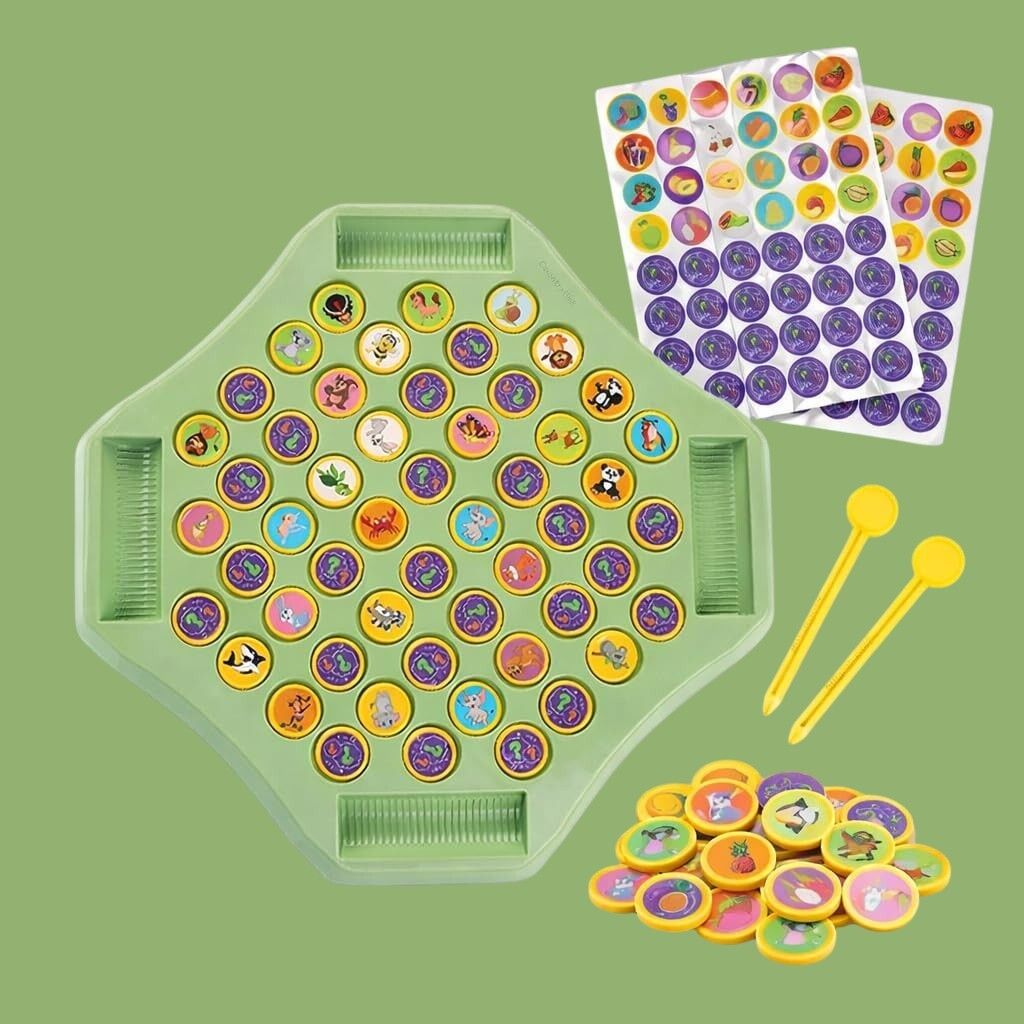 yavrixz enterprise Flipping Chess Memory Match Game Montessori Brain Development Toy Kids Fun-AA-29 3 cm Dart Board-picture-35