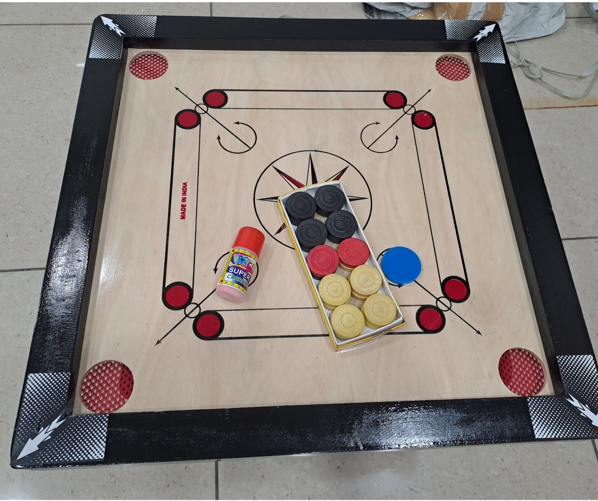 mahaveer global MiniMax 20 50 cm Carrom Board-picture-29