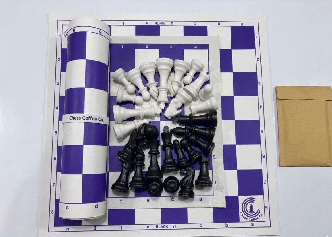 shivika SRCA "17*17'' Tournament Vinyl Foldable Chess Set with Solid Plastic Pieces 43 cm Chess Board-picture-42