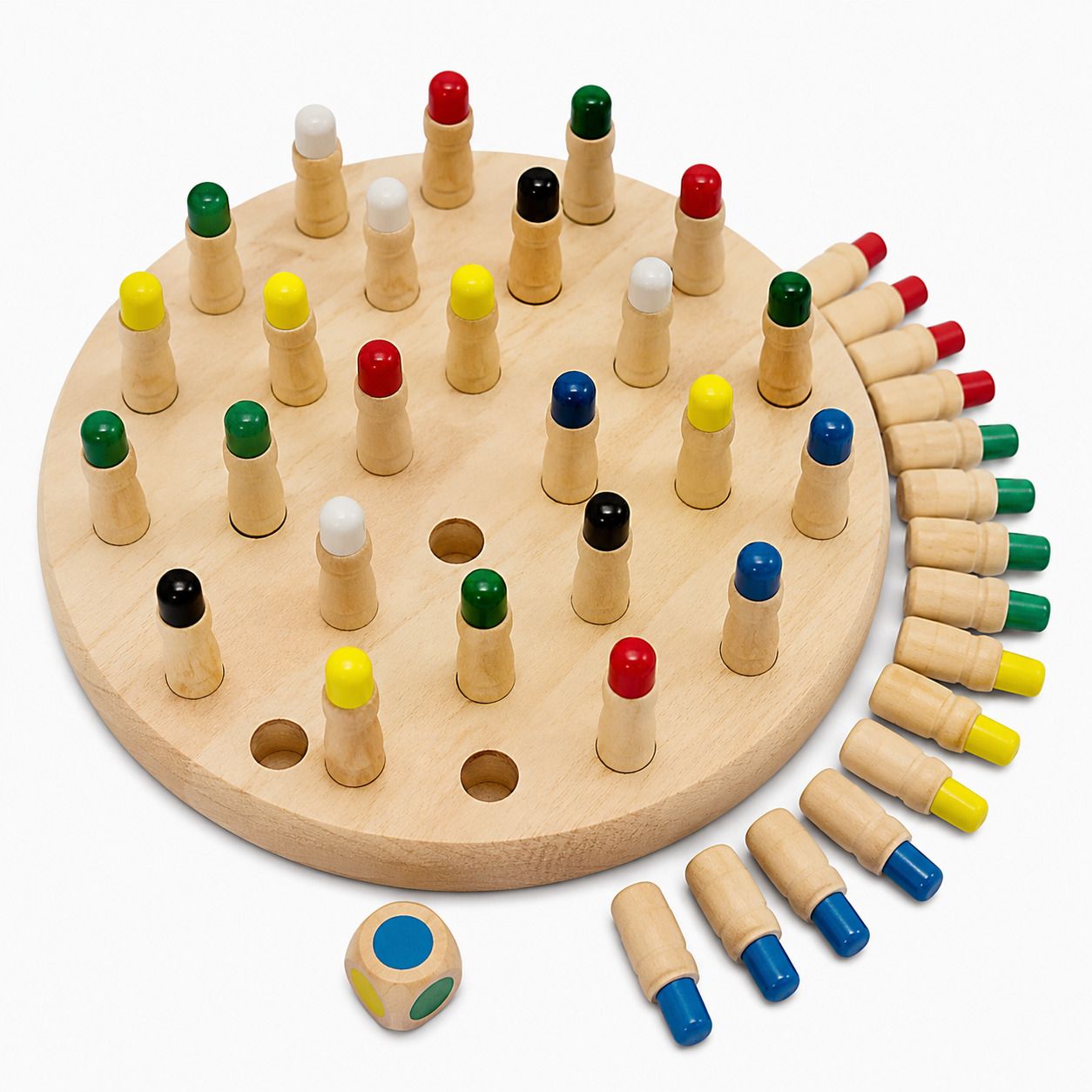 Wooden Memory Chess Game Board for Kids & Adults 15 cm Chess Board-image-46