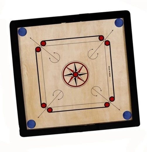 houseofcommon /26,inch/ carom.with. coins./ and/striker (black). Carrom Board , 65 cm Carrom Board-picture-26