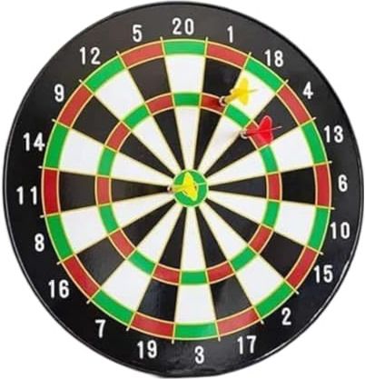 toyxiity mall Magnetic Dart Board Game with 4 Soft Darts -Fun Indoor and Outdoor Game Set Toys 3.5 cm Dart Board-picture-27