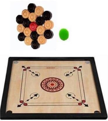 bhatia sports Carrom Board 26inchs with Coins & Striker 66.04 cm Carrom Board-picture-33