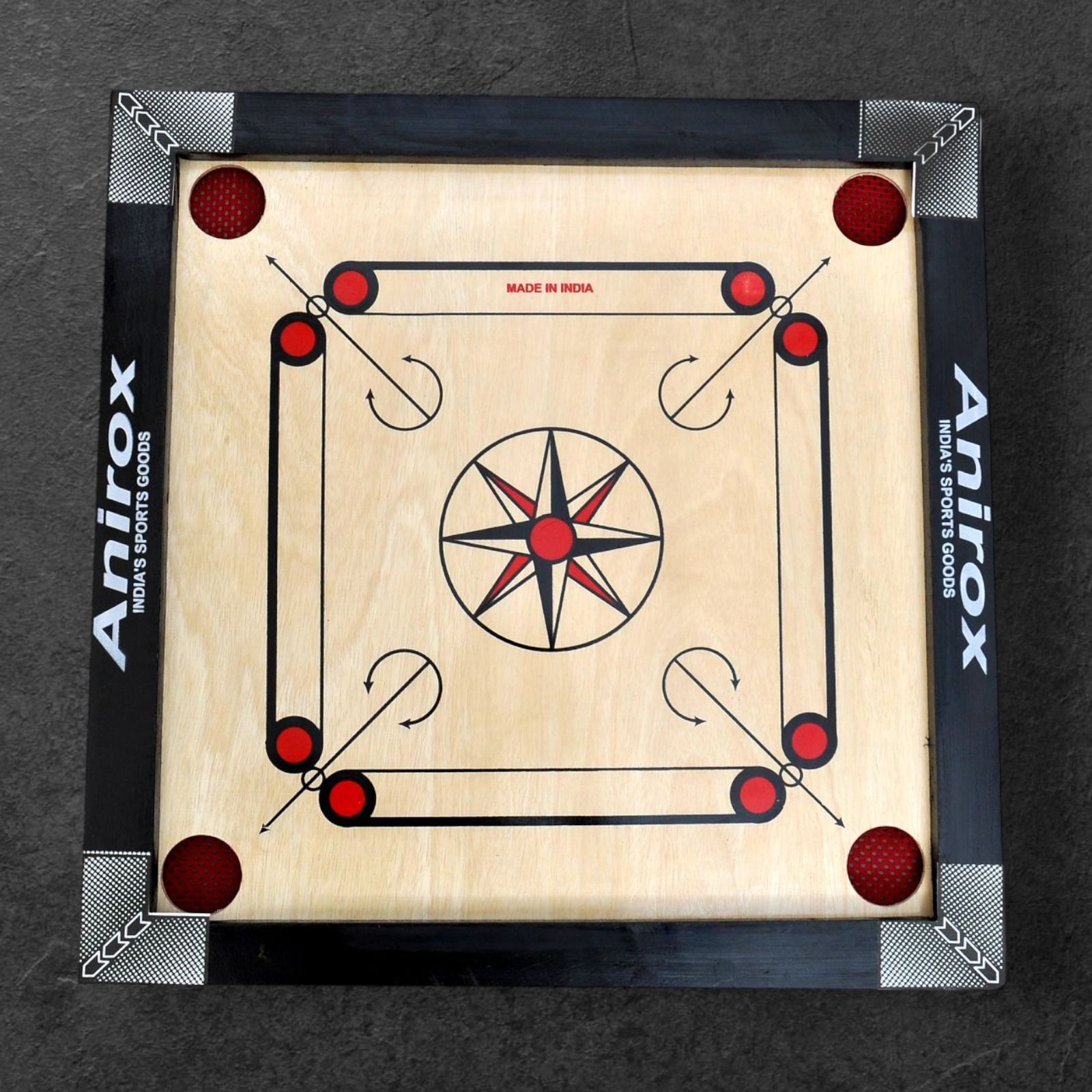 anirox 20inch 50.8 cm Carrom Board-picture-18