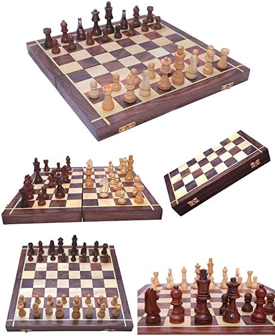 Wooden Board Game (Chess) 10 cm Chess Board-image-36
