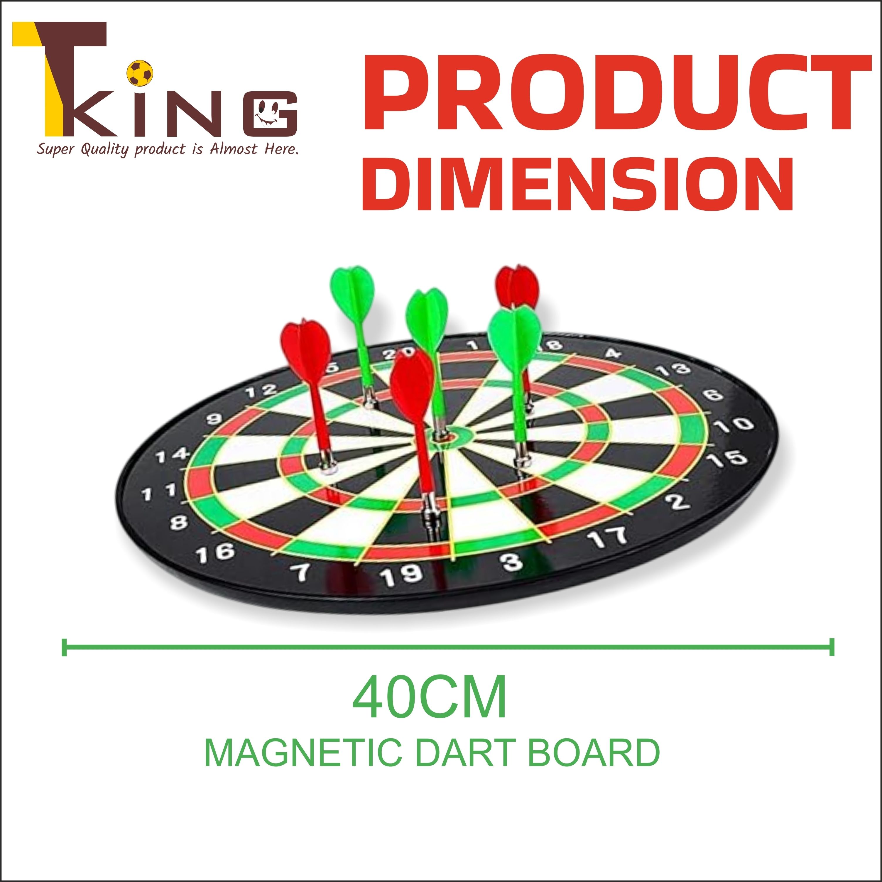 Dart Board game 40 cm Dart Board-image-48