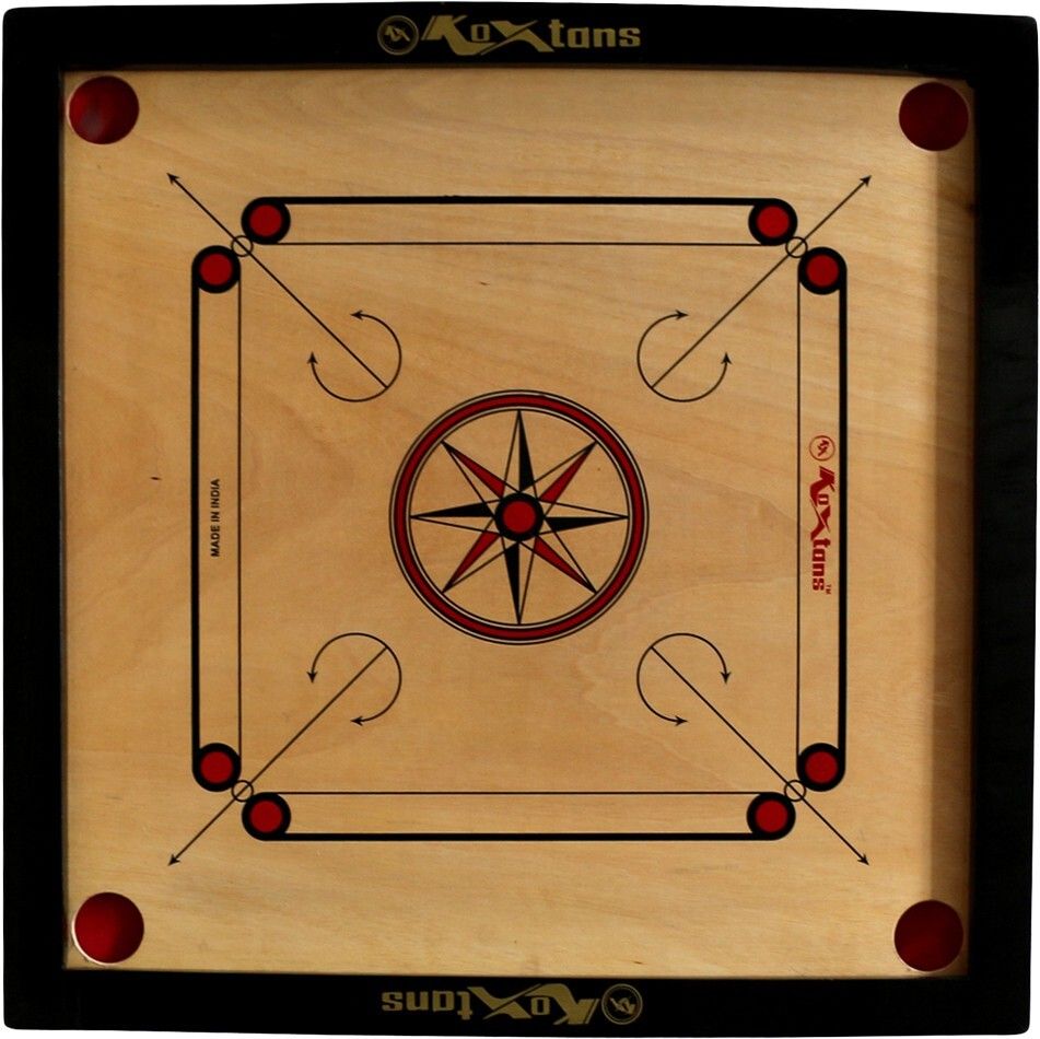 koxtons Full Size with 1.5 inch Border Premium 81.28 cm Carrom Board-picture-20