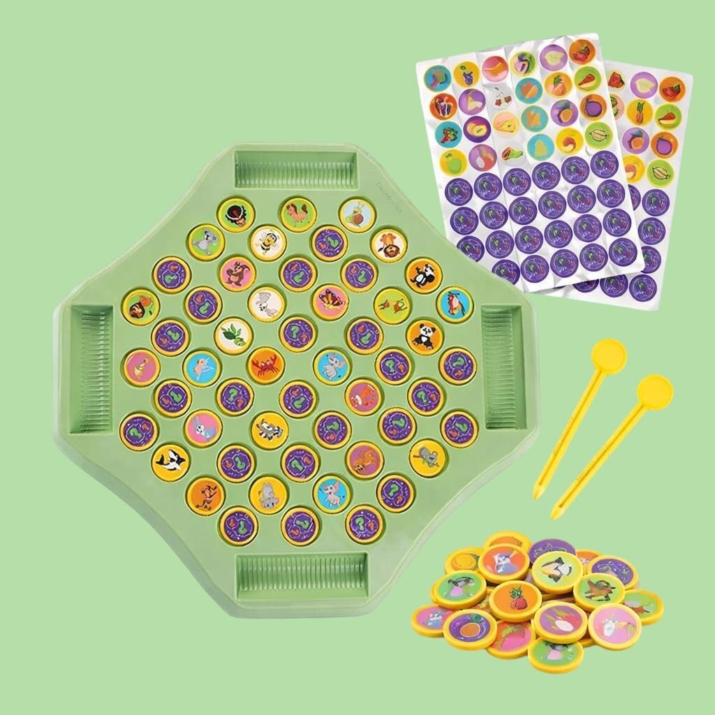 Flipping Chess Memory Match Game Montessori Brain Development Toy Kids Fun-AA-41 3 cm Dart Board-image-21