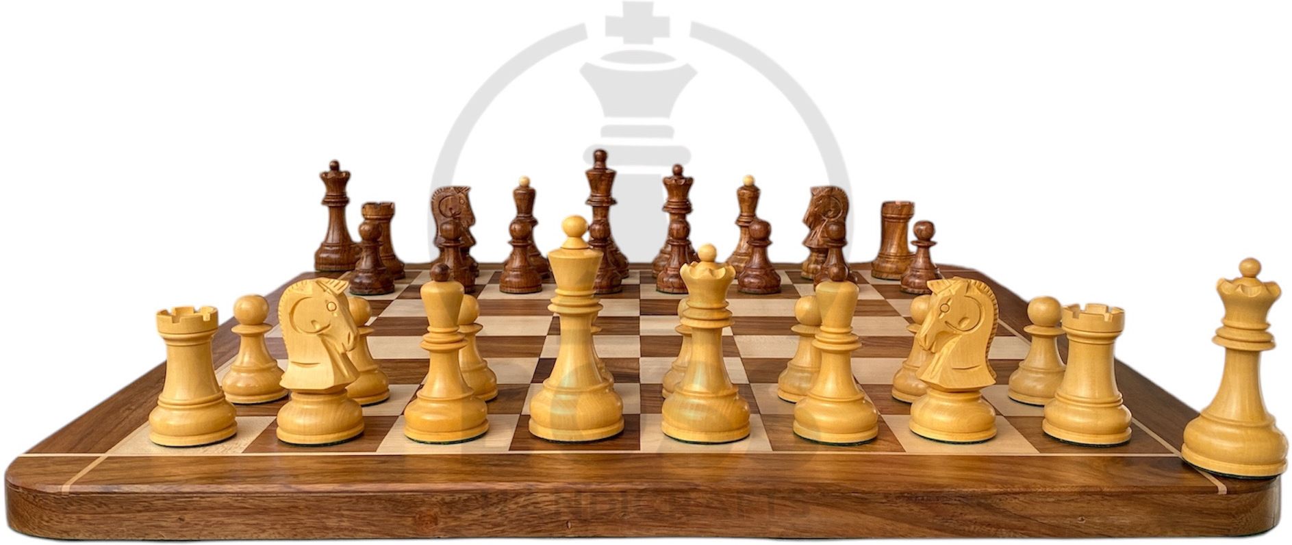 boss handicrafts 3.8" Dubrovinik wooden chess with 21" chessboard 55 cm Chess Board-picture-45