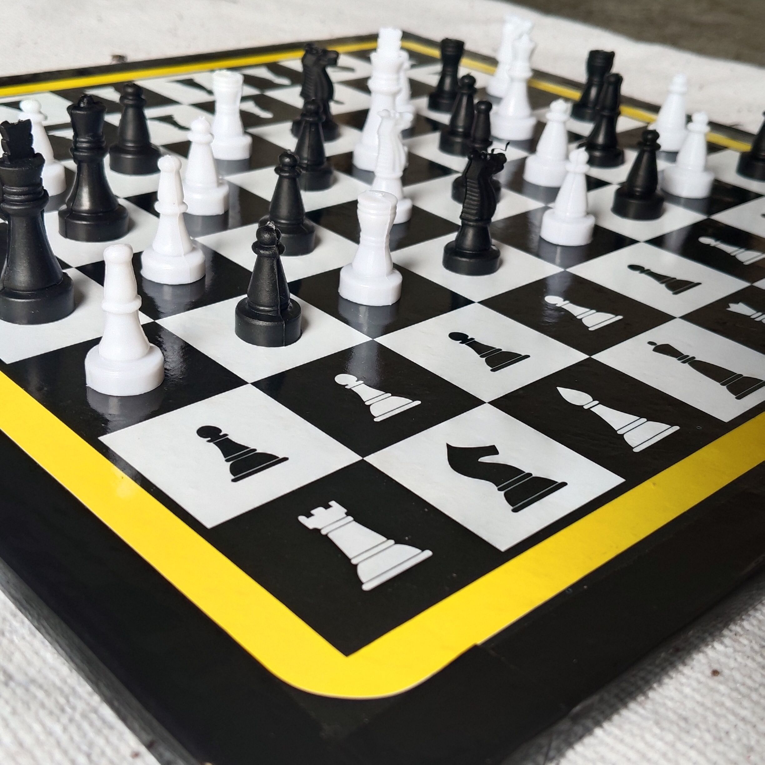2 in 1 Chess & Ludo Board Game | Double Sided Board | Board with Chess & Ludo 2 cm Chess Board-image-41