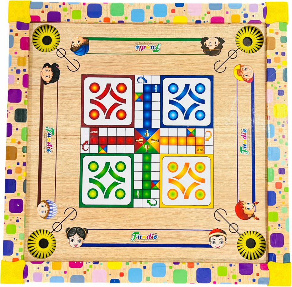 carrom board, wooden carrom board 18 inch 2 cm Carrom Board-image-13