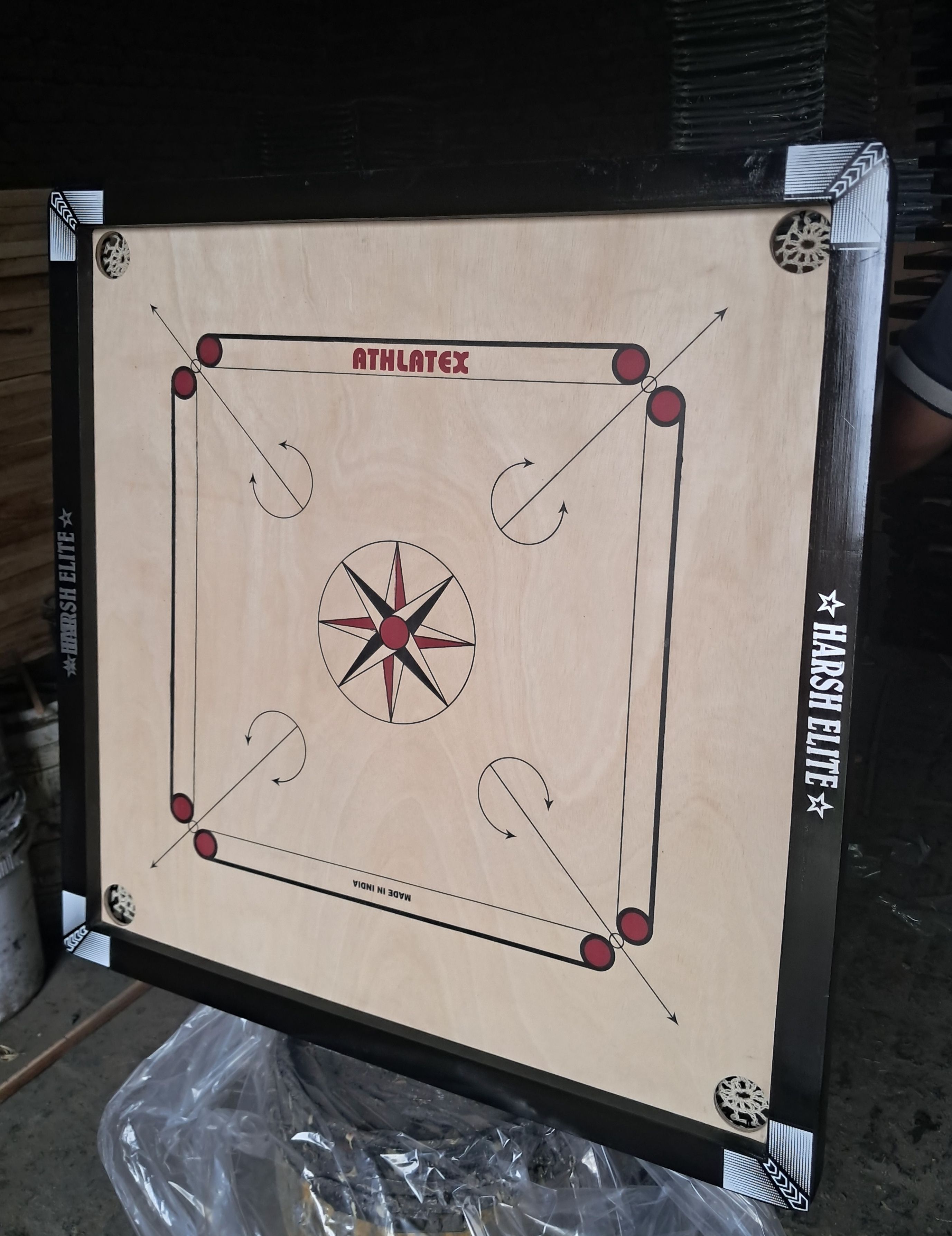 harsh club Carrom Board 34" Oct 2025 3.81 cm Carrom Board-picture-16