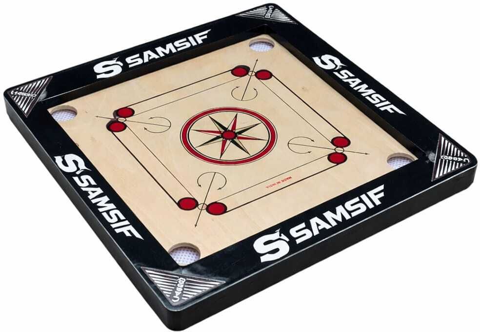 20X20 INCH WOODEN CARROM BOARD WITH WOODEN COINS AND STAICKER 5 cm Carrom Board-image-13