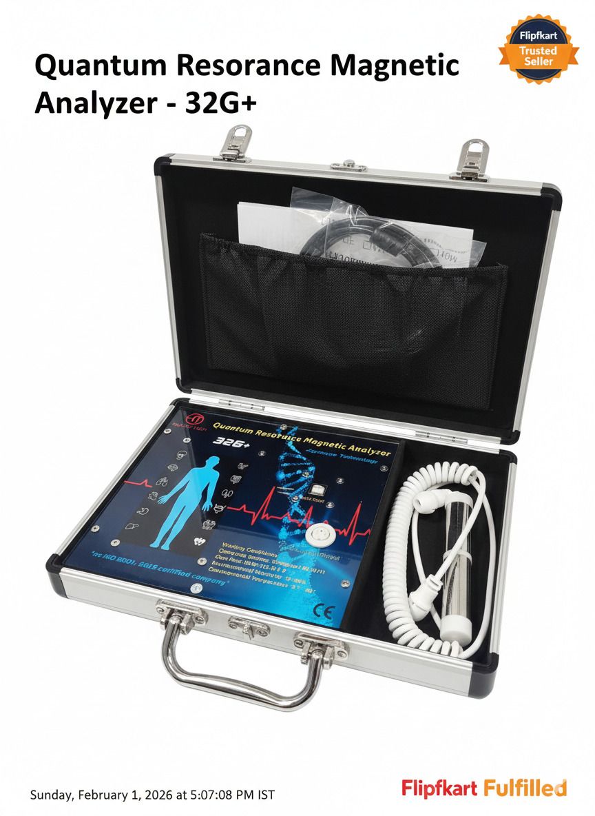 Health Tech India 32G Quantum Health Analyzer Rod Model Body Fat Analyzer