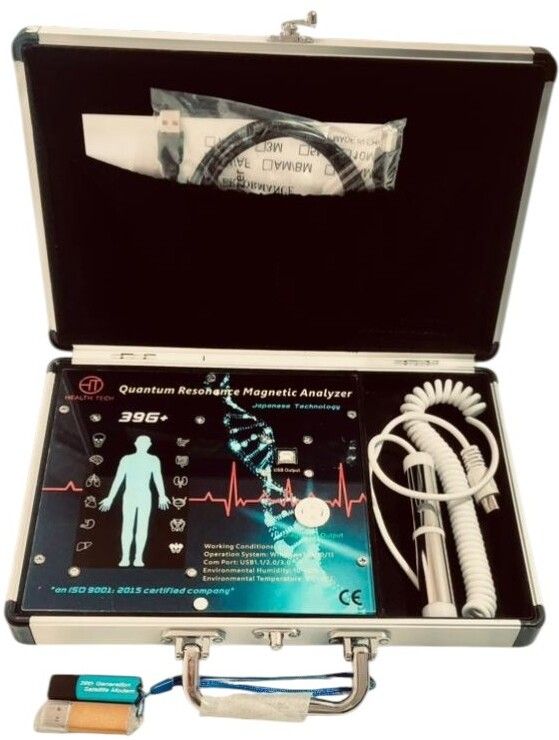 Health tech 39G+Quantum Analyzer Machine (Rod) Body Fat Analyzer