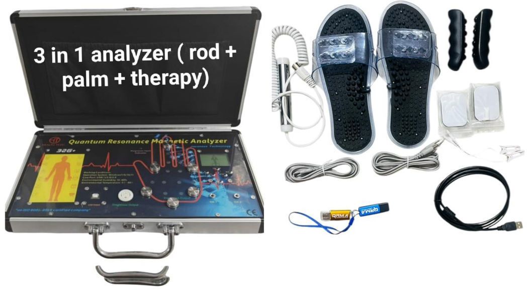 DAN Enterprises Quantum Body Health Analyzer (3 IN 1) Body Fat Analyzer