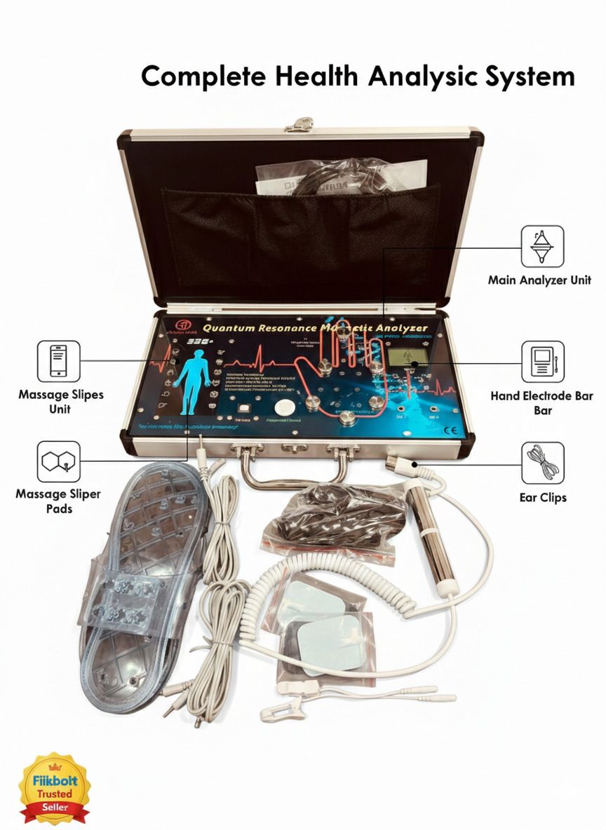 Health Tech India 32G+ Quantum Analyzer Machine 3in1 Body Fat Analyzer