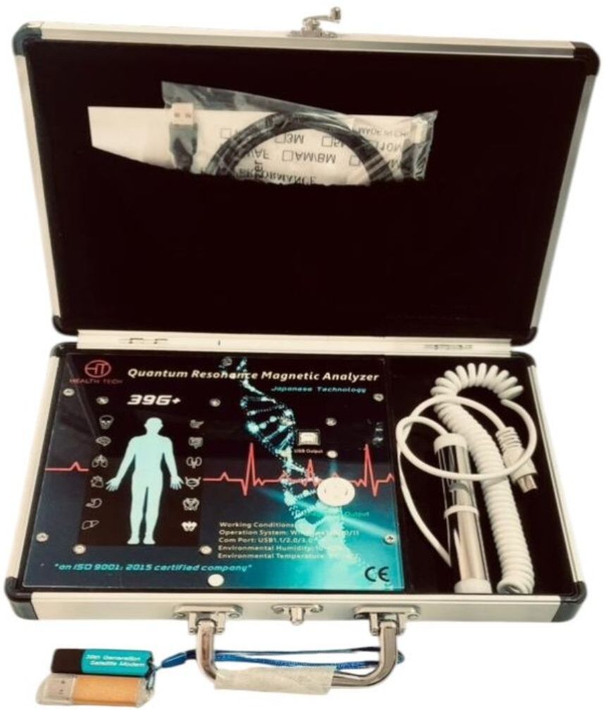 Health tech 39G+ Quantum Analyzer Machine (ROD) Body Fat Analyzer-image-27