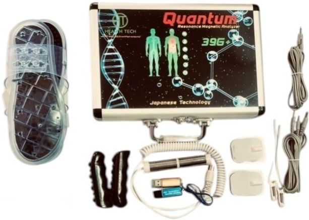Health Tech India 2026 Quantum Analyzer Machine 39G (ROD+PALM+THERAPY) Body Fat Analyzer-image-18
