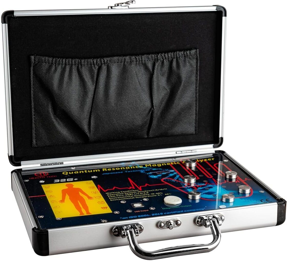 LIPSA 2 in 1 Quantum Resonance Magnetic Analyzer 32 Generation I Full body Check Body Fat Analyzer