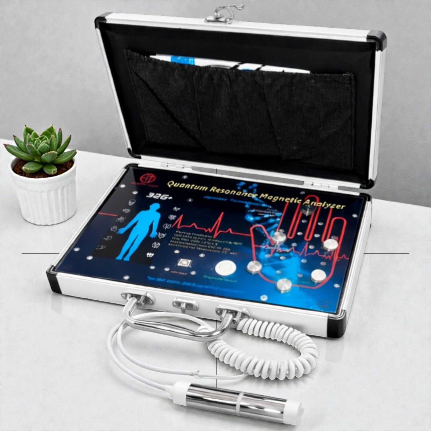 Health Tech India 32G+ (2in1) Body Analyzer Body Fat Analyzer-image-19