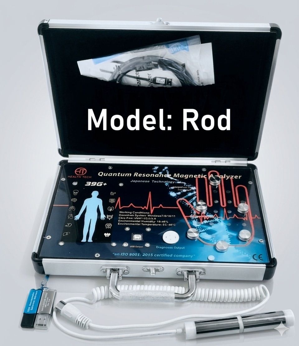 Health tech 2026 Quantum Resonance Machine (Model - Rod) Body Fat Analyzer-image-1