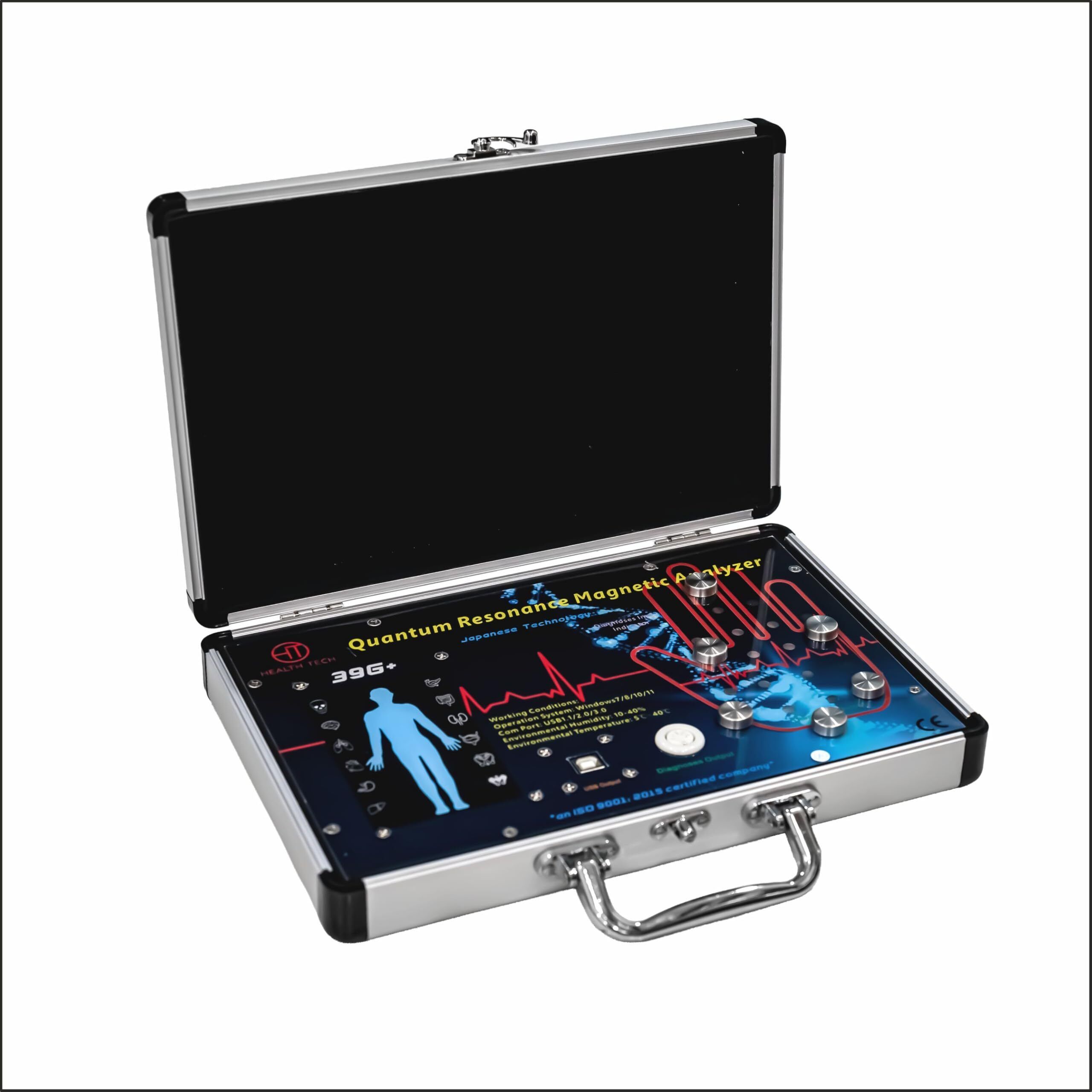 Health Tech India 2026 39G+ USB Quantum Resonance Analyzer (Rod+Palm)) Body Fat Analyzer-image-28