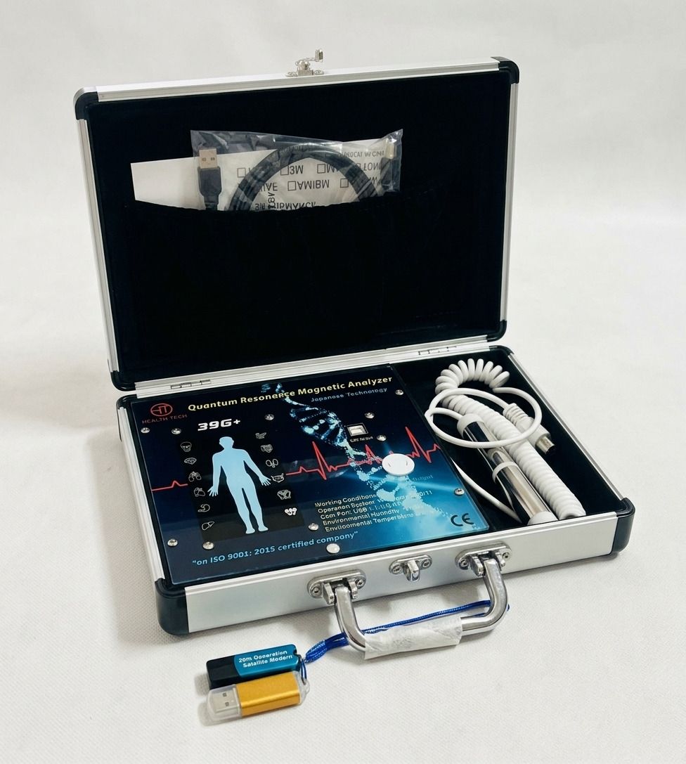 Health Tech India 39G+ Full Body Health Analyzer Machine (Rod) Body Fat Analyzer-image-22