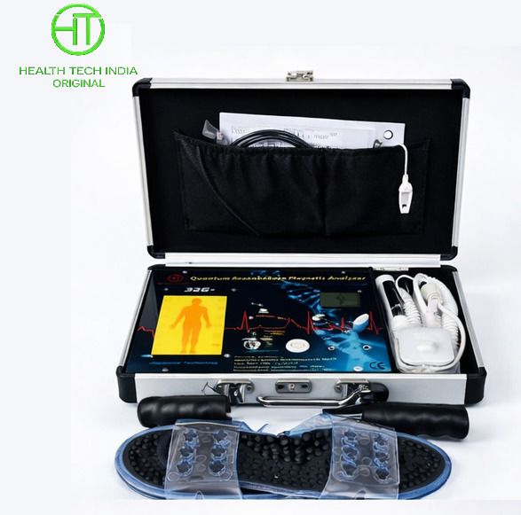 Health Tech India 32G+ Quantum Analyzer Machine(Therapy)) Body Fat Analyzer