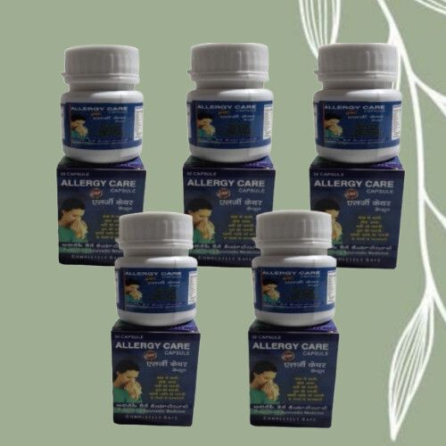 herbals Allergy care Capsule-30 N Life care ayurvedic pack of (5x30) Capsules-image-49