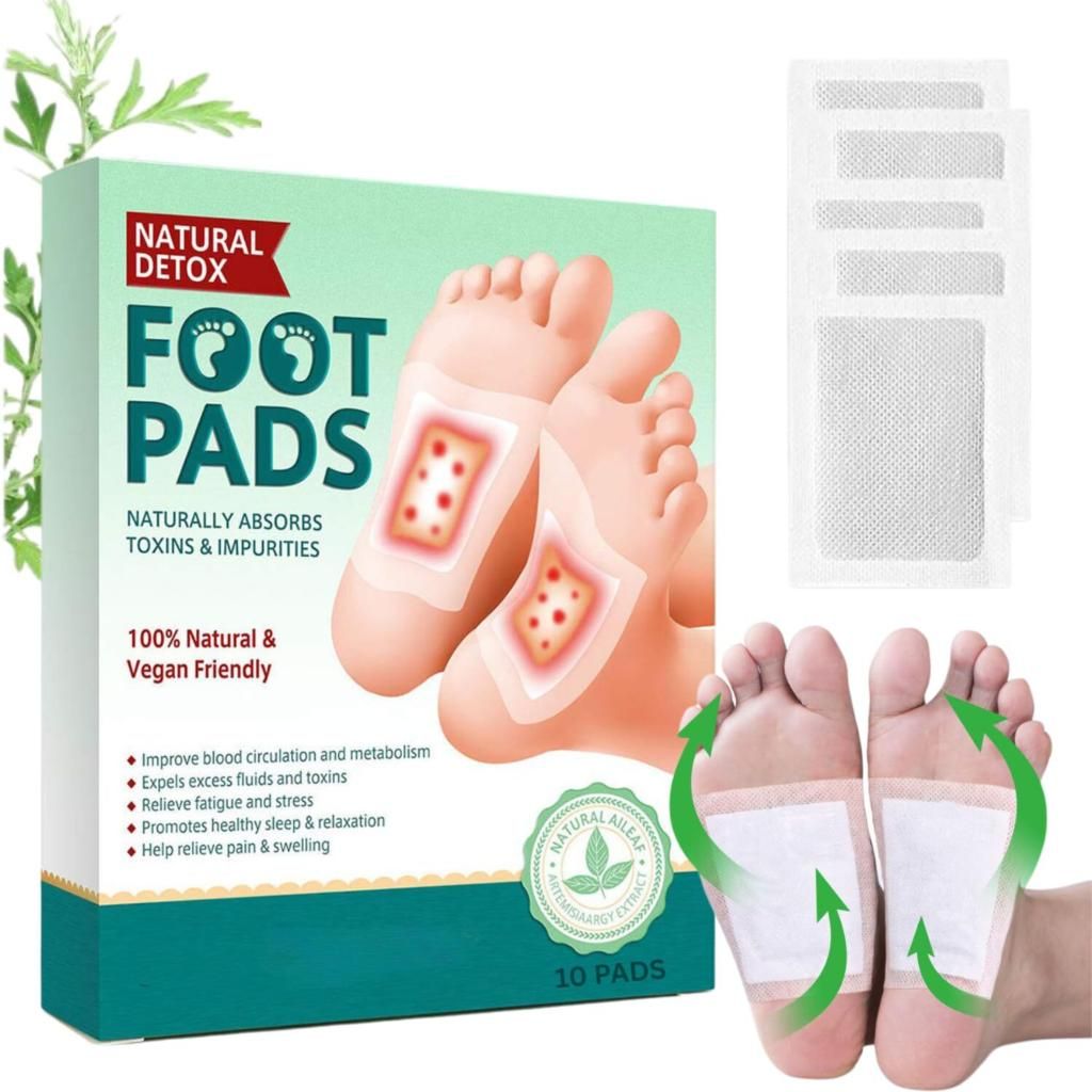 Foot Pads | Foot Pads Pain Relief | Belly Fat Reduction Aid For Gentle Overnight Foot Pedal Flush-image-43