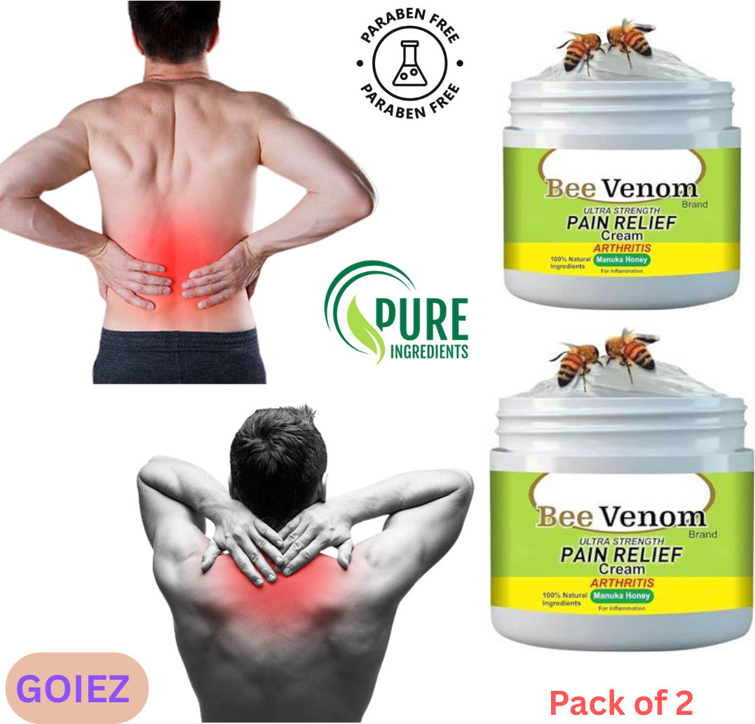 goiez Bee Venom Cream For Gentle Use On Sore And Aching Joints (pack Of 2) Cream image 1
