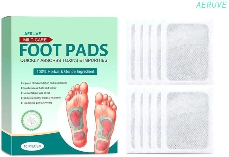 Ginger Foot Pads | Heel Comfort Foot Patch (10 Patches)-image-11