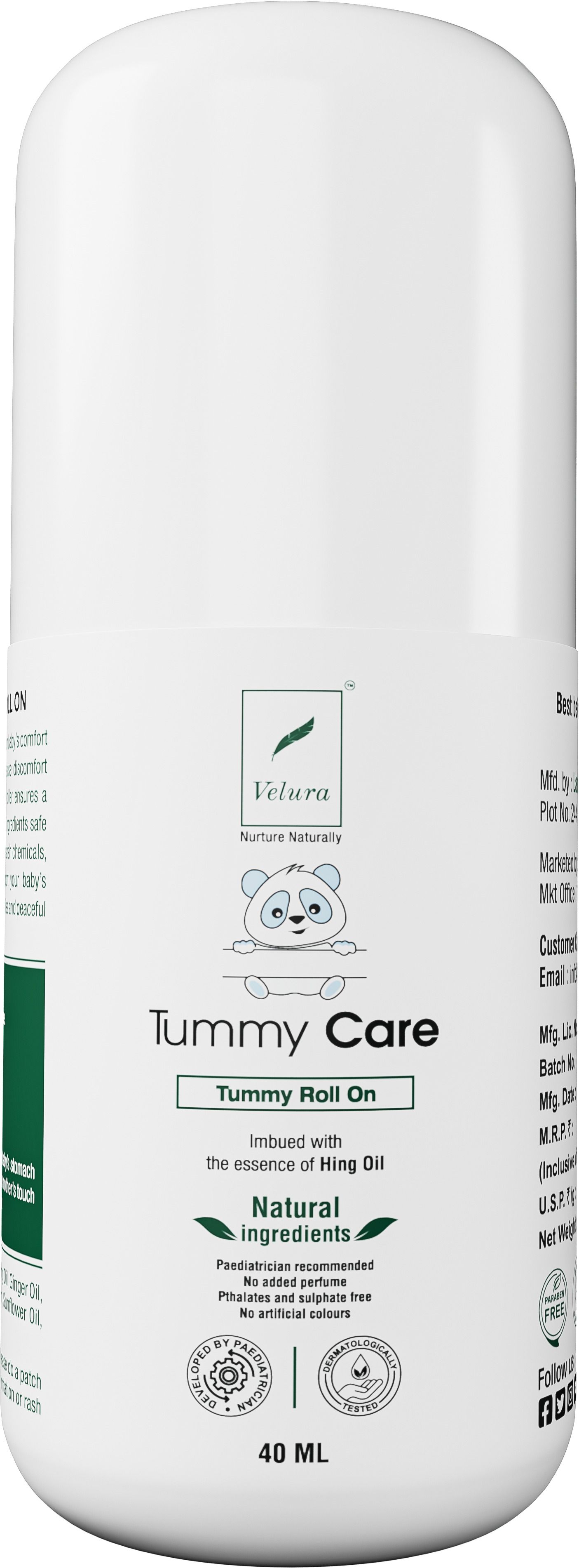 Baby’s Tummy Care Roll On for Relieving Constipation, Colic & Flatulence Balm