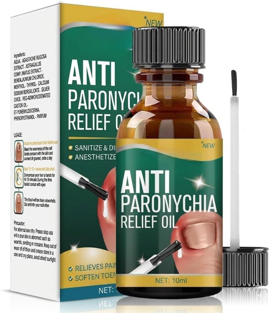Anti Paronychia Relief Oil 100ml for Nail Care & Ingrown Nail Support Liquid-image-38