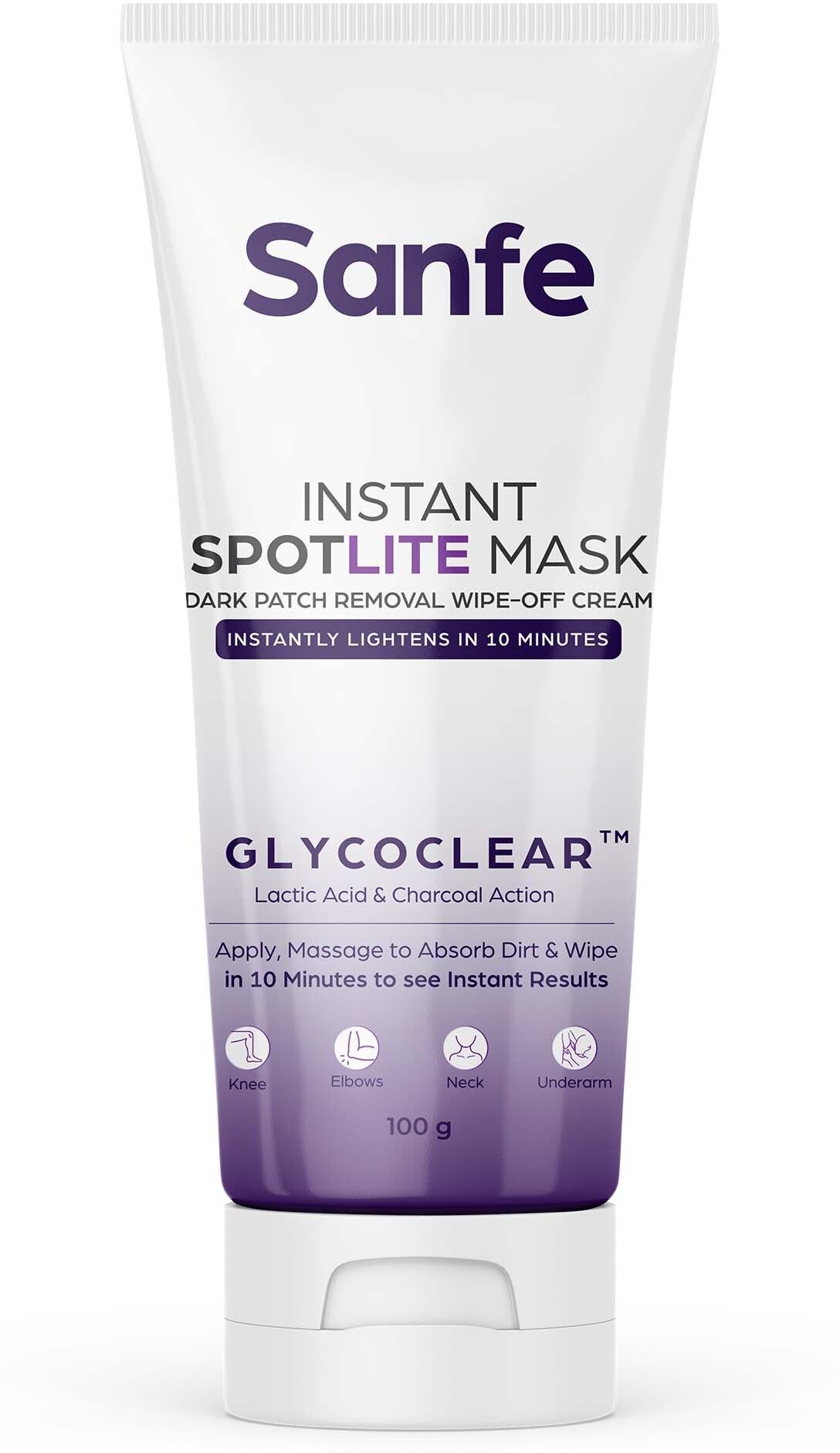 Sanfe Instant Spotlite Mask For Dark Underrams, Neck Sanfe Instant Spotlite Mask For Dark Underrams, Neck