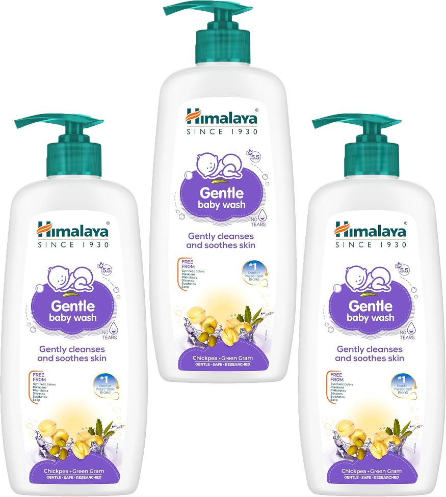GENTLE BABY WASH 600ML ( Pack of 3 )-image-12