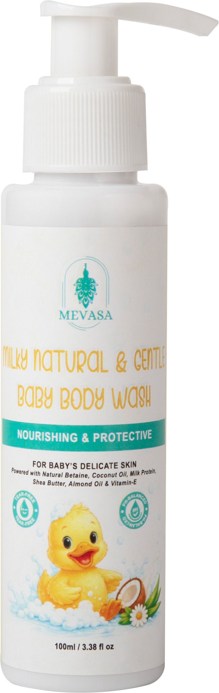 Milky Gentle Baby Body Wash | Tear-Free & pH Balanced | Nourishing & Protective-image-9
