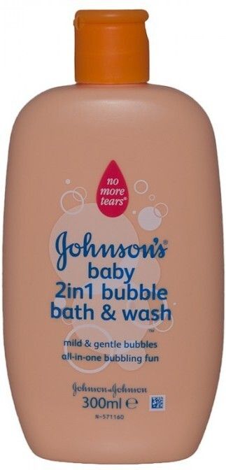 johnson's BABY 2in1 BUBBLE BATH AND WASH 300 ML MADE IN ITLEY-picture-48