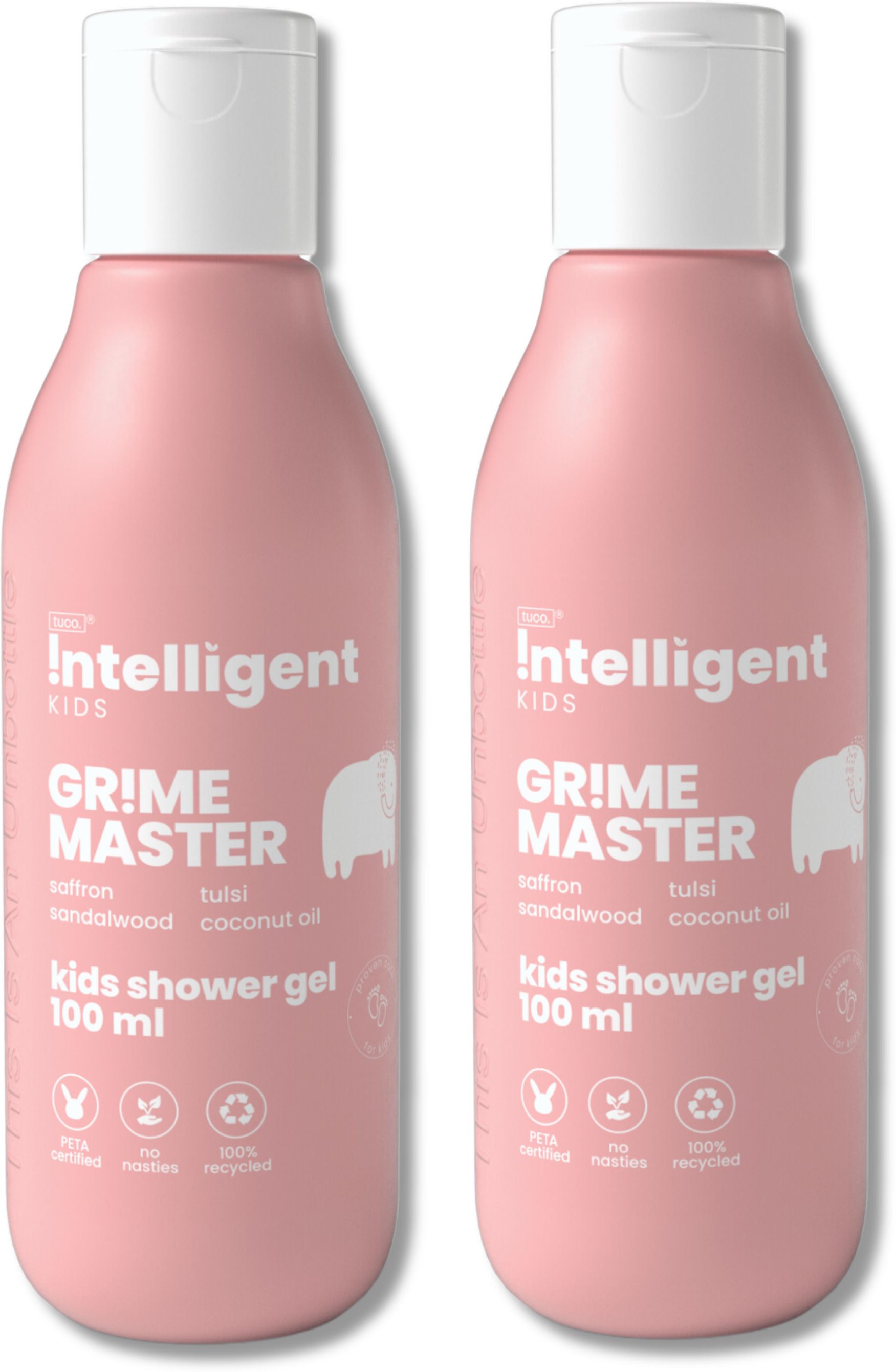 Kids Mild Body Wash/Shower Gel for Kids Ages 2-10 - 100 ml (Pack of 2)
